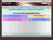 Tablet Screenshot of cmop.info